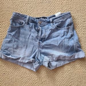 Hollister size 7 denim shorts